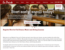 Tablet Screenshot of enpointeonline.com